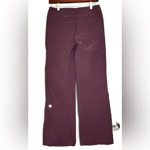 Lululemon 5-Pocket Mid-Rise Hiking Pant Special Edition Plum Gorpcore Utility, 6